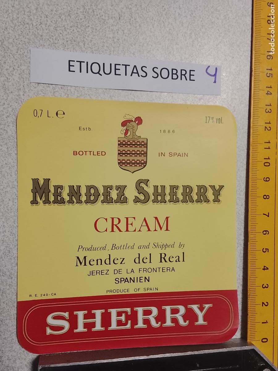 Etiquetas antiguas: HAGA SU OFERTA - ANTIGUA ETIQUETA DE VINOS DE JEREZ LICOR ETC OFERTAS POR LOTES MUCHAS EN MI PERFIL