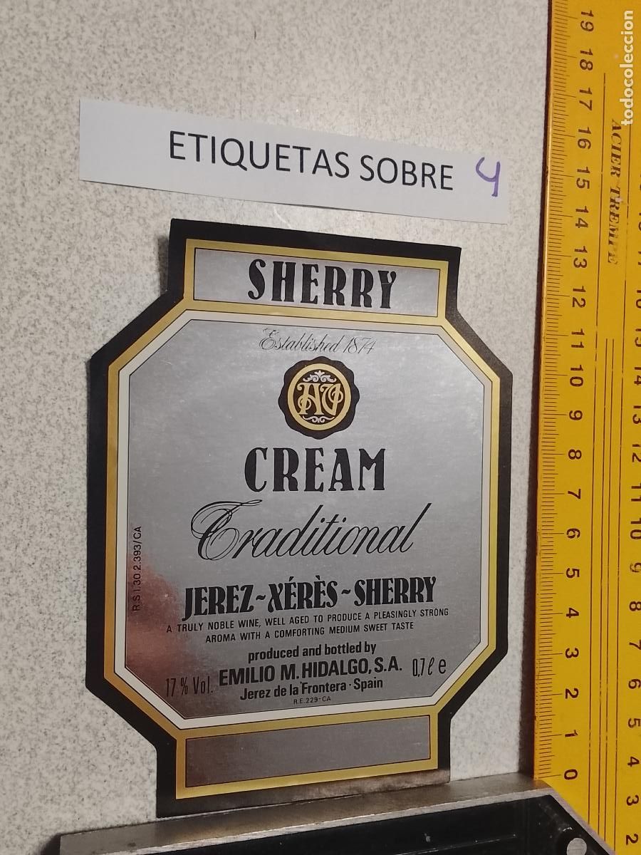 Etiquetas antiguas: HAGA SU OFERTA - ANTIGUA ETIQUETA DE VINOS DE JEREZ LICOR ETC OFERTAS POR LOTES MUCHAS EN MI PERFIL