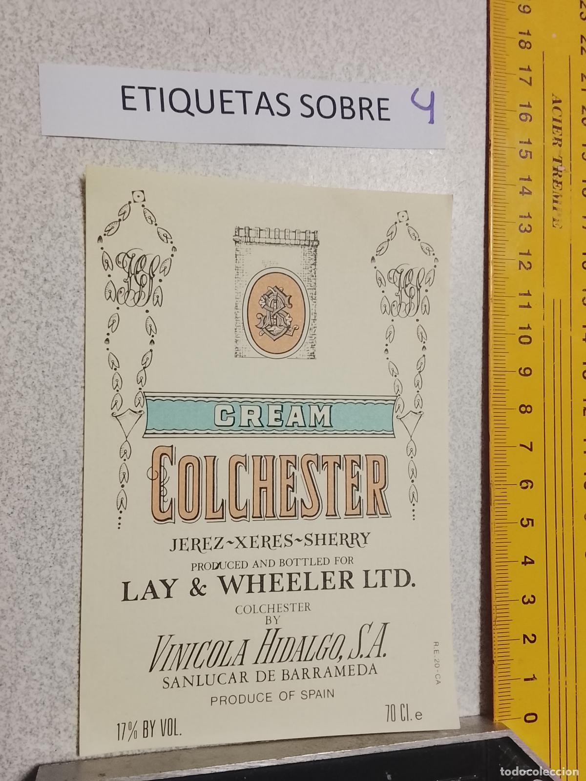 Etiquetas antiguas: HAGA SU OFERTA - ANTIGUA ETIQUETA DE VINOS DE JEREZ LICOR ETC OFERTAS POR LOTES MUCHAS EN MI PERFIL