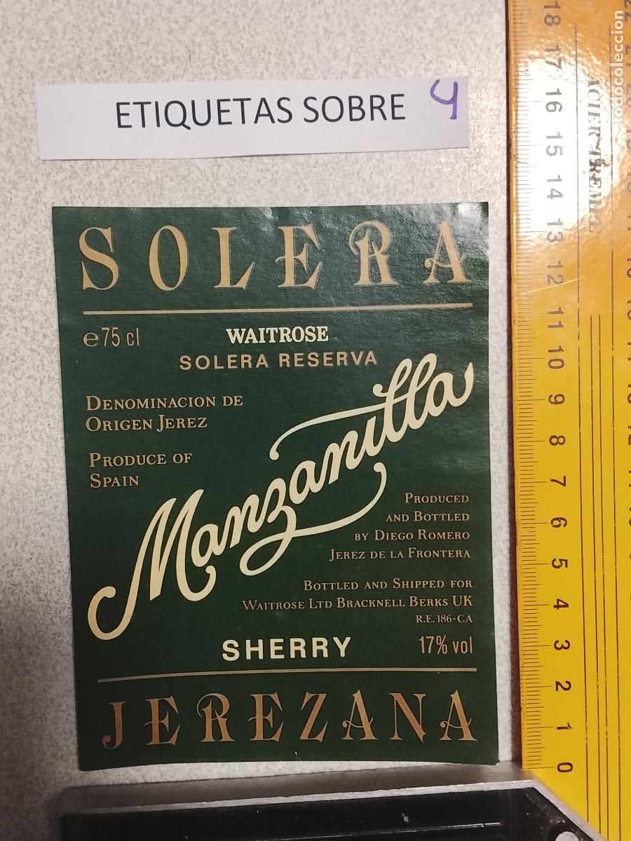 Etiquetas antiguas: HAGA SU OFERTA - ANTIGUA ETIQUETA DE VINOS DE JEREZ LICOR ETC OFERTAS POR LOTES MUCHAS EN MI PERFIL