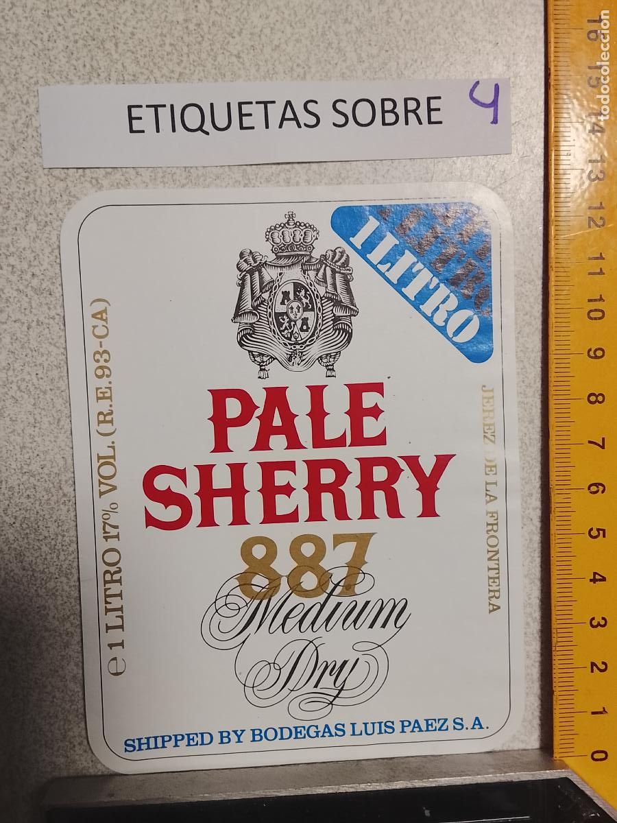 Etiquetas antiguas: HAGA SU OFERTA - ANTIGUA ETIQUETA DE VINOS DE JEREZ LICOR ETC OFERTAS POR LOTES MUCHAS EN MI PERFIL