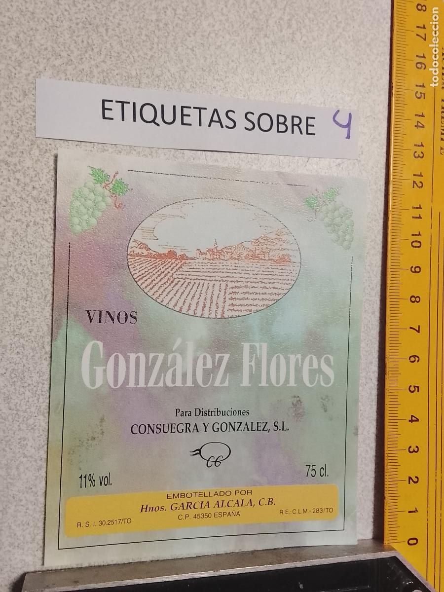 Etiquetas antiguas: HAGA SU OFERTA - ANTIGUA ETIQUETA DE VINOS DE JEREZ LICOR ETC OFERTAS POR LOTES MUCHAS EN MI PERFIL