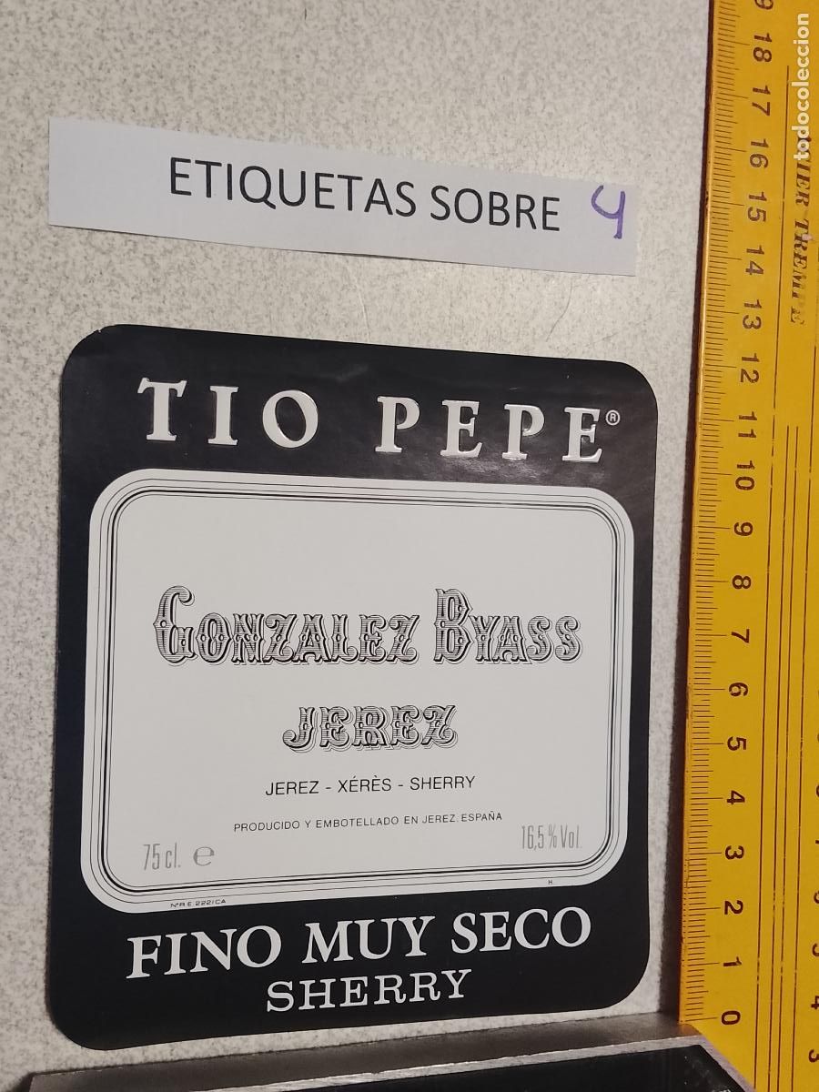 Etiquetas antiguas: HAGA SU OFERTA - ANTIGUA ETIQUETA DE VINOS DE JEREZ LICOR ETC OFERTAS POR LOTES MUCHAS EN MI PERFIL