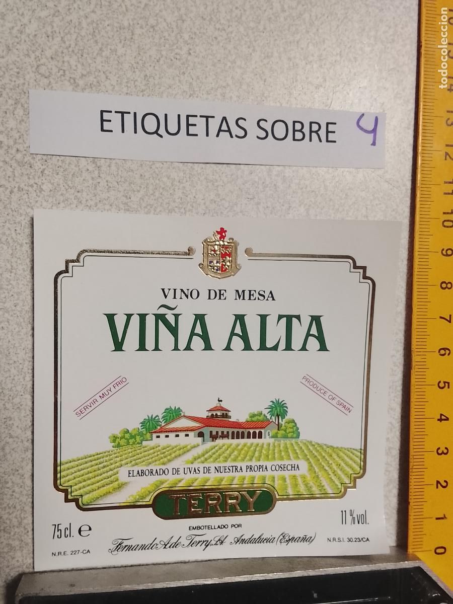 Etiquetas antiguas: HAGA SU OFERTA - ANTIGUA ETIQUETA DE VINOS DE JEREZ LICOR ETC OFERTAS POR LOTES MUCHAS EN MI PERFIL