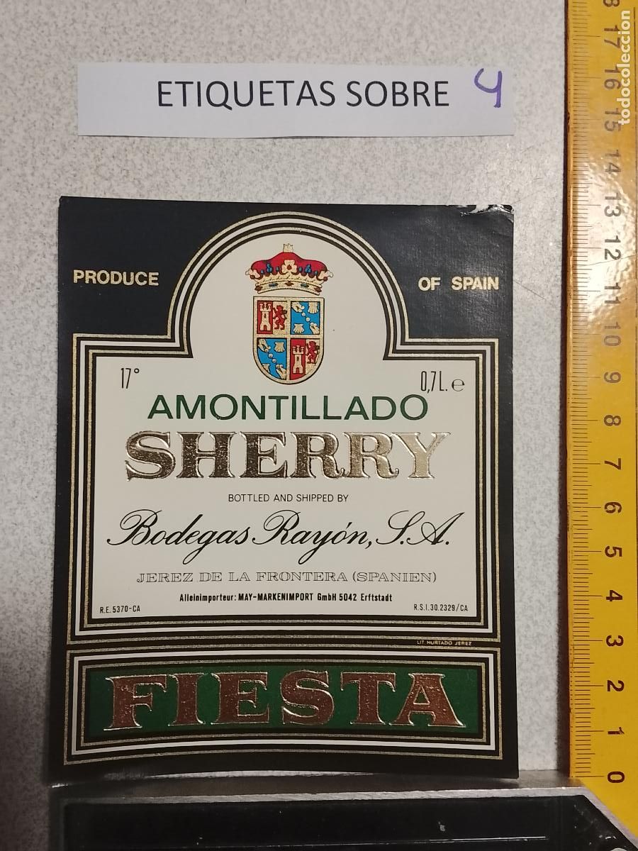 Etiquetas antiguas: HAGA SU OFERTA - ANTIGUA ETIQUETA DE VINOS DE JEREZ LICOR ETC OFERTAS POR LOTES MUCHAS EN MI PERFIL