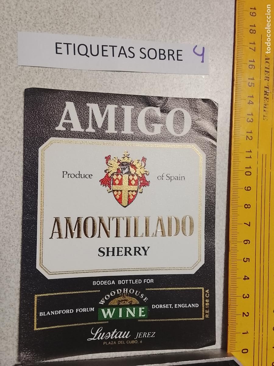 Etiquetas antiguas: HAGA SU OFERTA - ANTIGUA ETIQUETA DE VINOS DE JEREZ LICOR ETC OFERTAS POR LOTES MUCHAS EN MI PERFIL