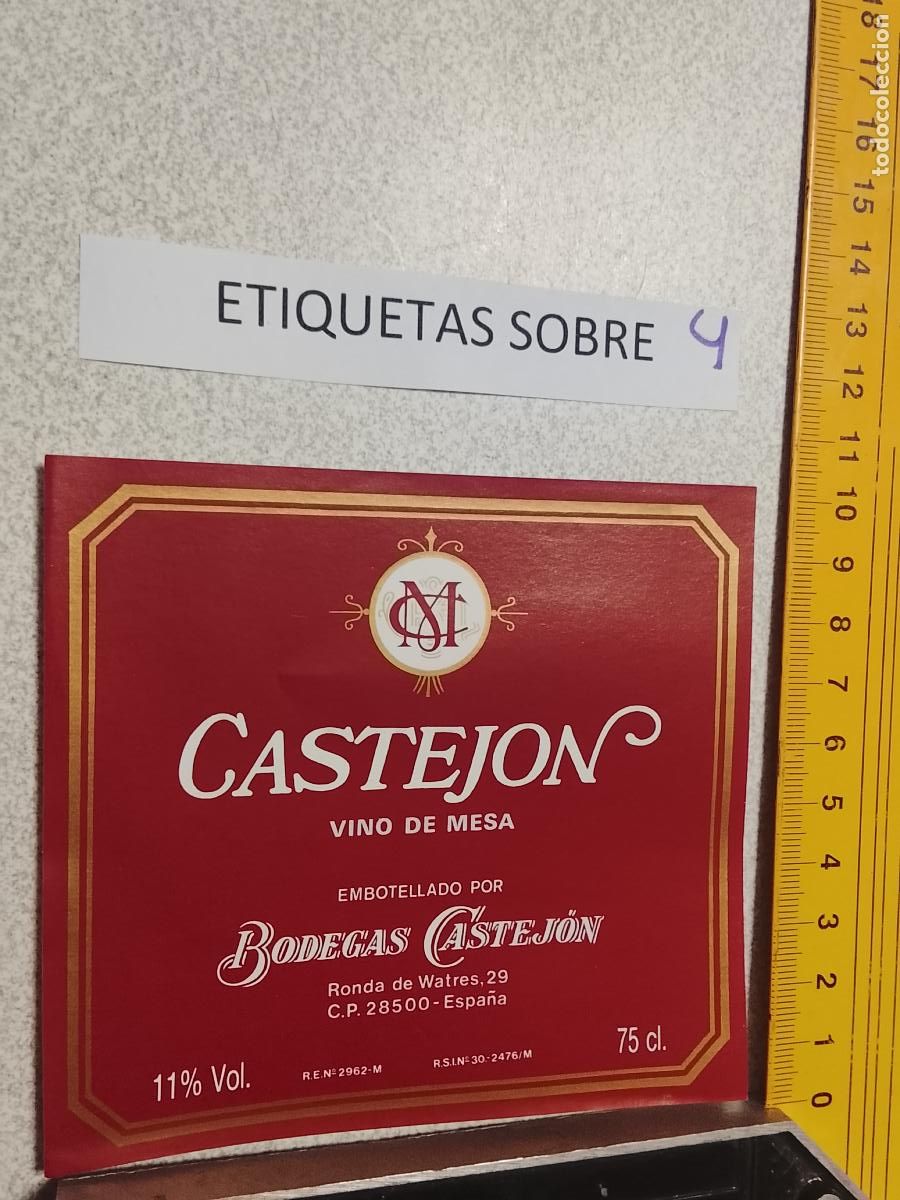 Etiquetas antiguas: HAGA SU OFERTA - ANTIGUA ETIQUETA DE VINOS DE JEREZ LICOR ETC OFERTAS POR LOTES MUCHAS EN MI PERFIL