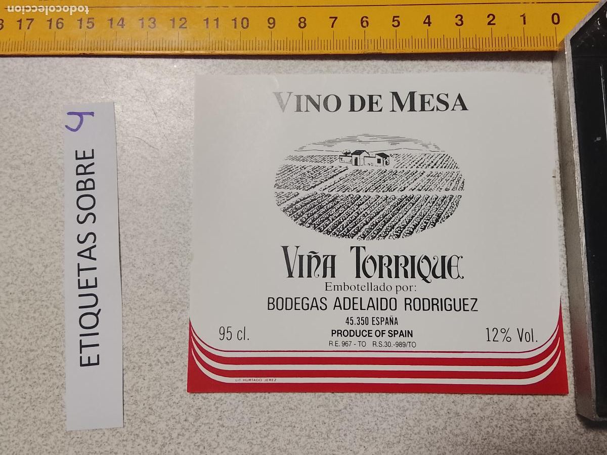 Etiquetas antiguas: HAGA SU OFERTA - ANTIGUA ETIQUETA DE VINOS DE JEREZ LICOR ETC OFERTAS POR LOTES MUCHAS EN MI PERFIL