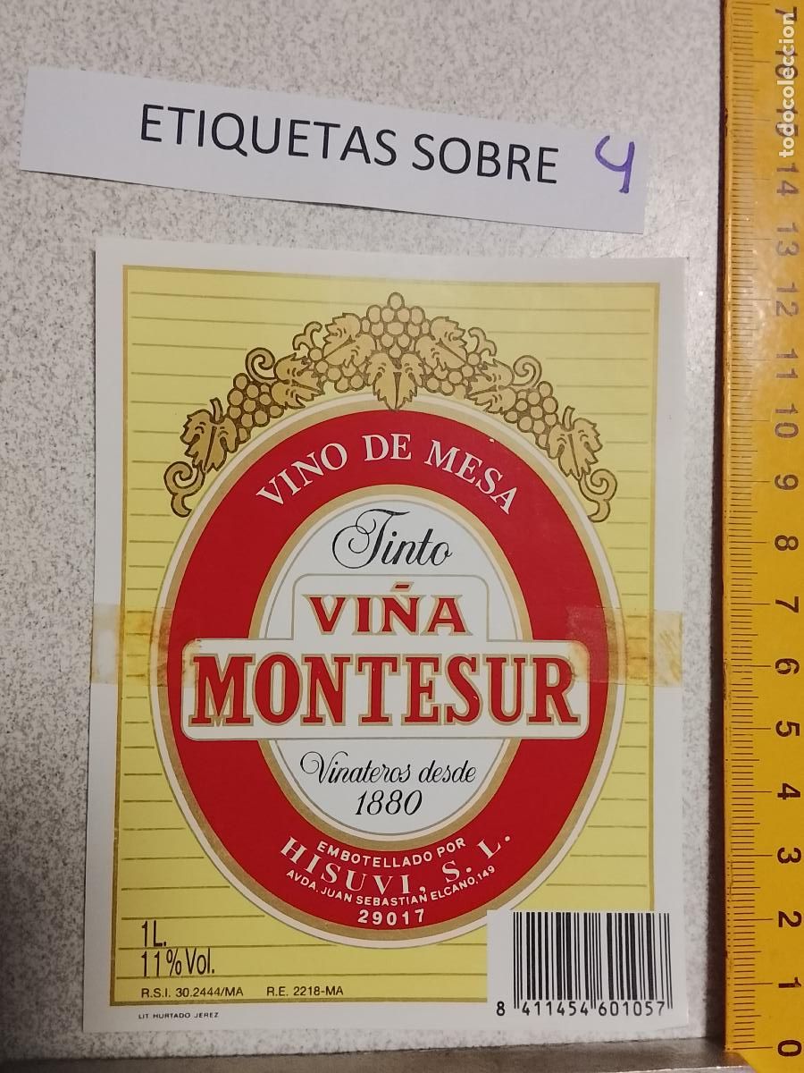 Etiquetas antiguas: HAGA SU OFERTA - ANTIGUA ETIQUETA DE VINOS DE JEREZ LICOR ETC OFERTAS POR LOTES MUCHAS EN MI PERFIL