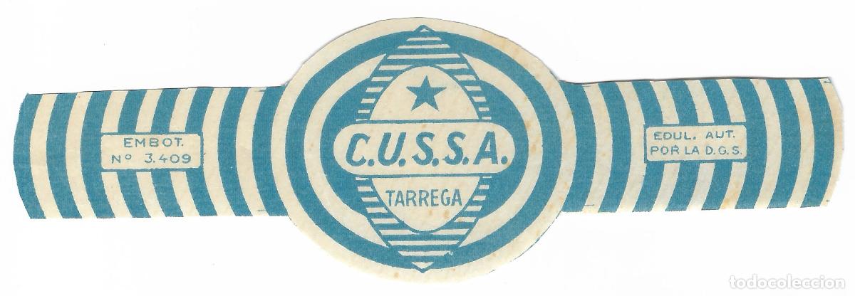 Etiquetas antiguas: GASEOSA C.U.S.S.A. - TARREGA