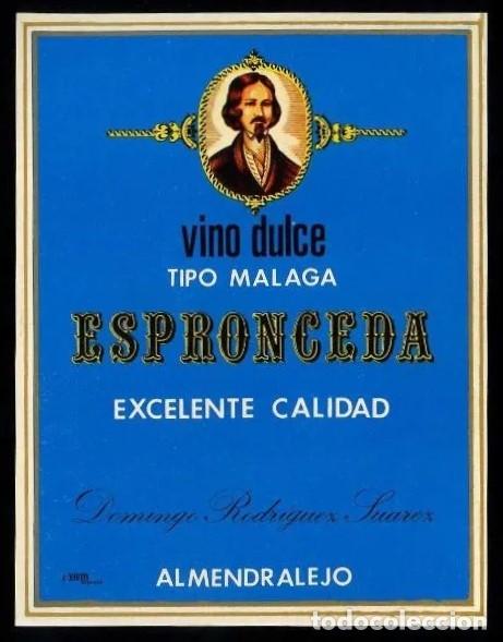 Etichette antiche: Almendralejo (Badajoz) *Bodega Domingo Rodr&iacute;guez Su&aacute;rez*