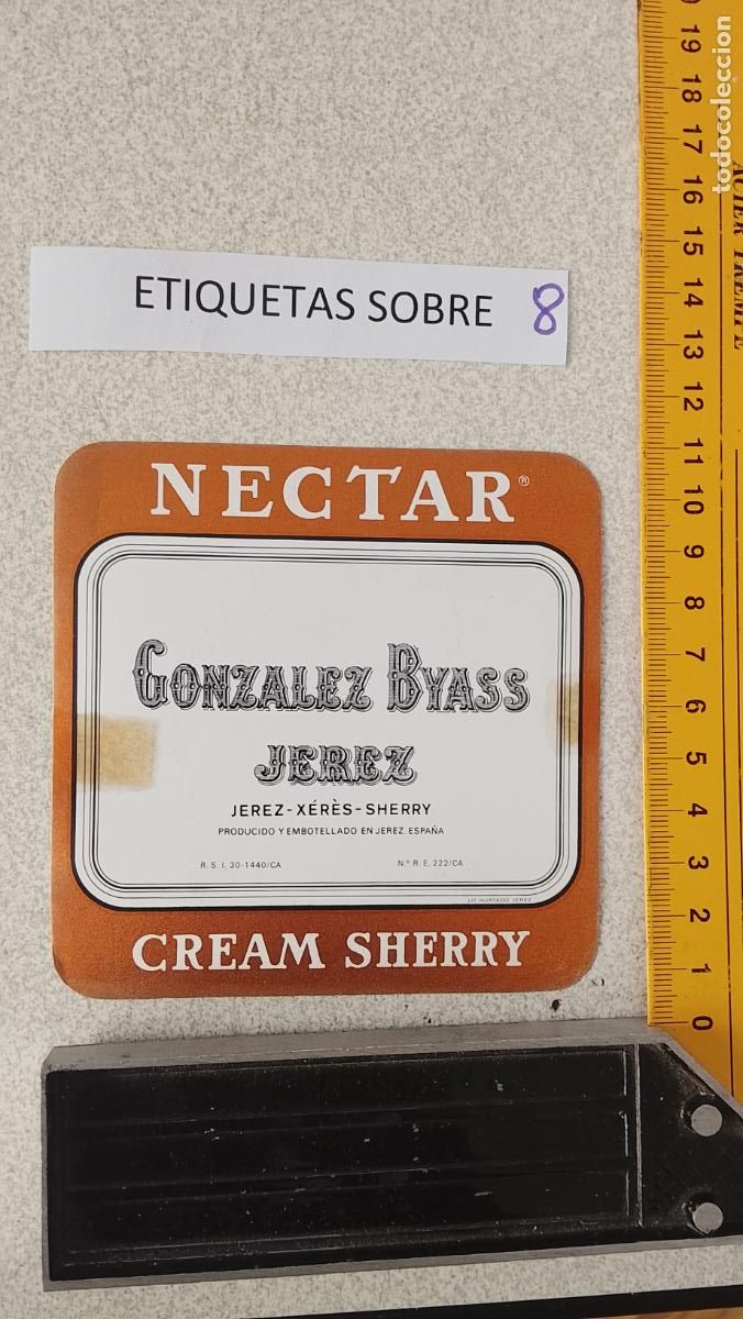 Etiquetas antiguas: HAGA SU OFERTA - ANTIGUA ETIQUETA DE VINOS DE JEREZ LICOR ETC OFERTAS POR LOTES MUCHAS EN MI PERFIL