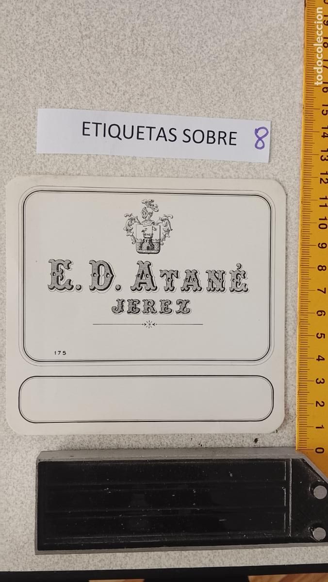 Etiquetas antiguas: HAGA SU OFERTA - ANTIGUA ETIQUETA DE VINOS DE JEREZ LICOR ETC OFERTAS POR LOTES MUCHAS EN MI PERFIL