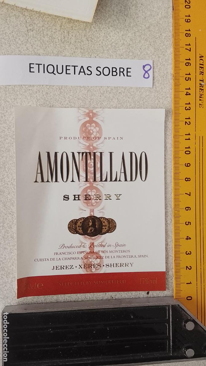 Etiquetas antiguas: HAGA SU OFERTA - ANTIGUA ETIQUETA DE VINOS DE JEREZ LICOR ETC OFERTAS POR LOTES MUCHAS EN MI PERFIL