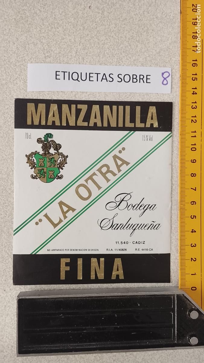 Etiquetas antiguas: HAGA SU OFERTA - ANTIGUA ETIQUETA DE VINOS DE JEREZ LICOR ETC OFERTAS POR LOTES MUCHAS EN MI PERFIL