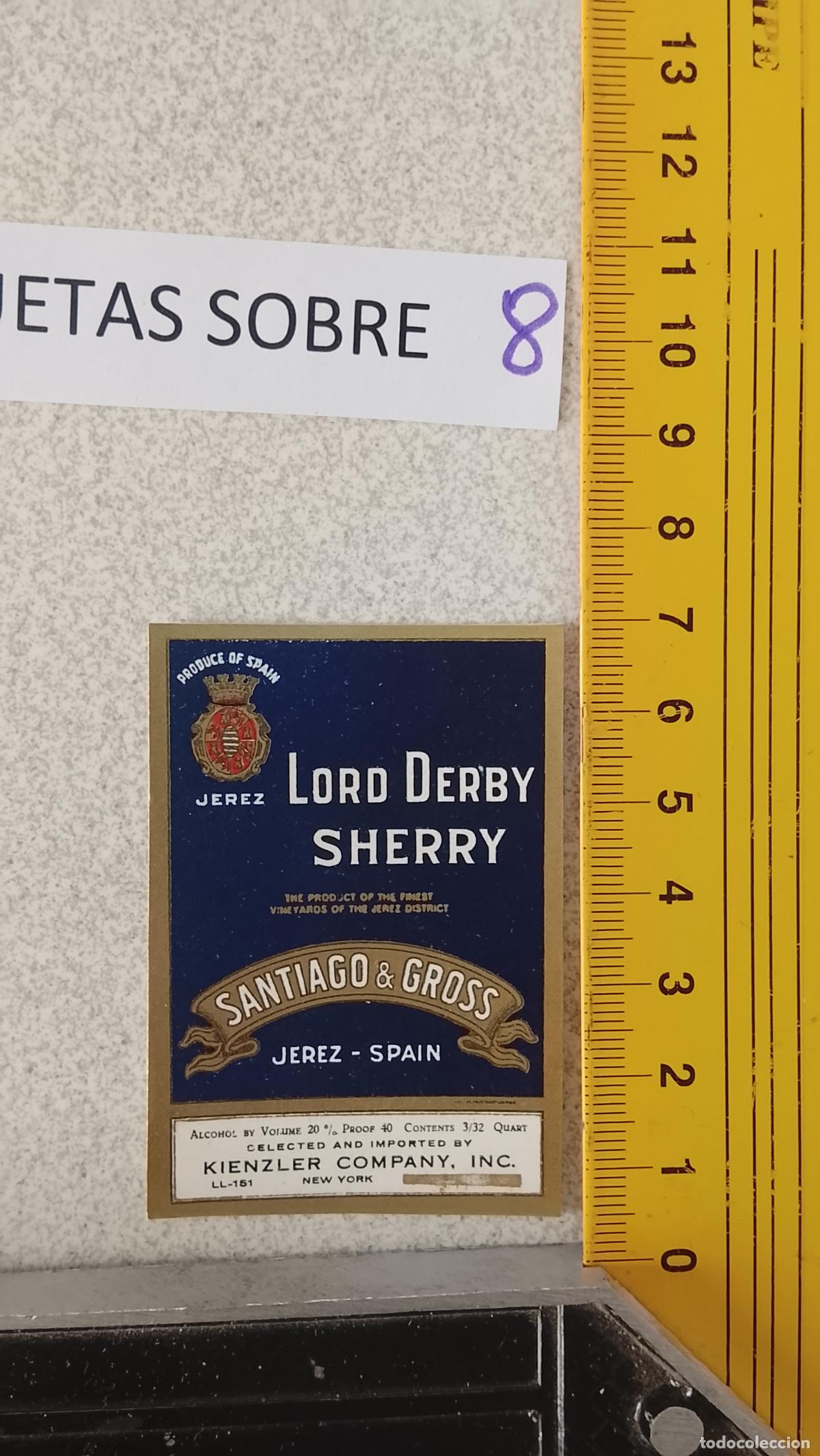 Etiquetas antiguas: HAGA SU OFERTA - ANTIGUA ETIQUETA DE VINOS DE JEREZ LICOR ETC OFERTAS POR LOTES MUCHAS EN MI PERFIL
