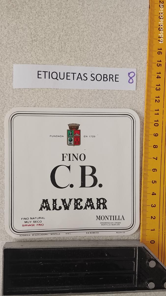 Etiquetas antiguas: HAGA SU OFERTA - ANTIGUA ETIQUETA DE VINOS DE JEREZ LICOR ETC OFERTAS POR LOTES MUCHAS EN MI PERFIL
