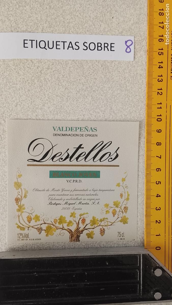Etiquetas antiguas: HAGA SU OFERTA - ANTIGUA ETIQUETA DE VINOS DE JEREZ LICOR ETC OFERTAS POR LOTES MUCHAS EN MI PERFIL