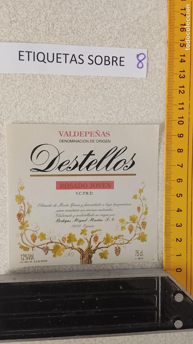 Etiquetas antiguas: HAGA SU OFERTA - ANTIGUA ETIQUETA DE VINOS DE JEREZ LICOR ETC OFERTAS POR LOTES MUCHAS EN MI PERFIL