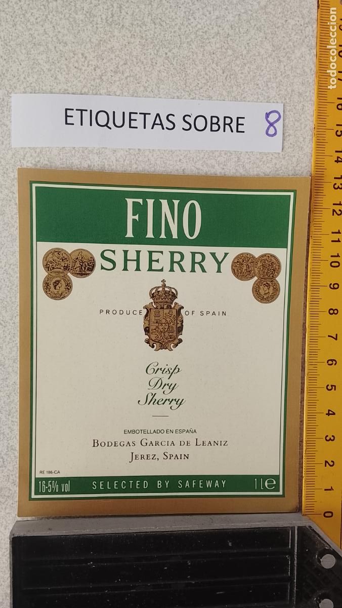 Etiquetas antiguas: HAGA SU OFERTA - ANTIGUA ETIQUETA DE VINOS DE JEREZ LICOR ETC OFERTAS POR LOTES MUCHAS EN MI PERFIL