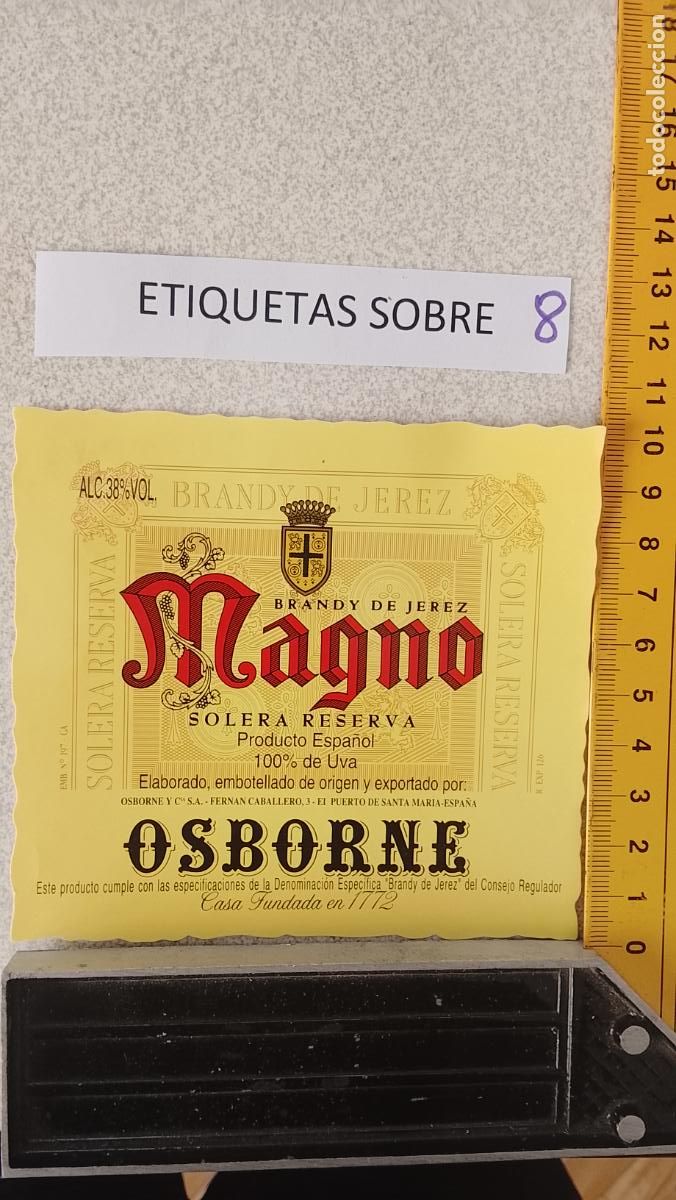 Etiquetas antiguas: HAGA SU OFERTA - ANTIGUA ETIQUETA DE VINOS DE JEREZ LICOR ETC OFERTAS POR LOTES MUCHAS EN MI PERFIL