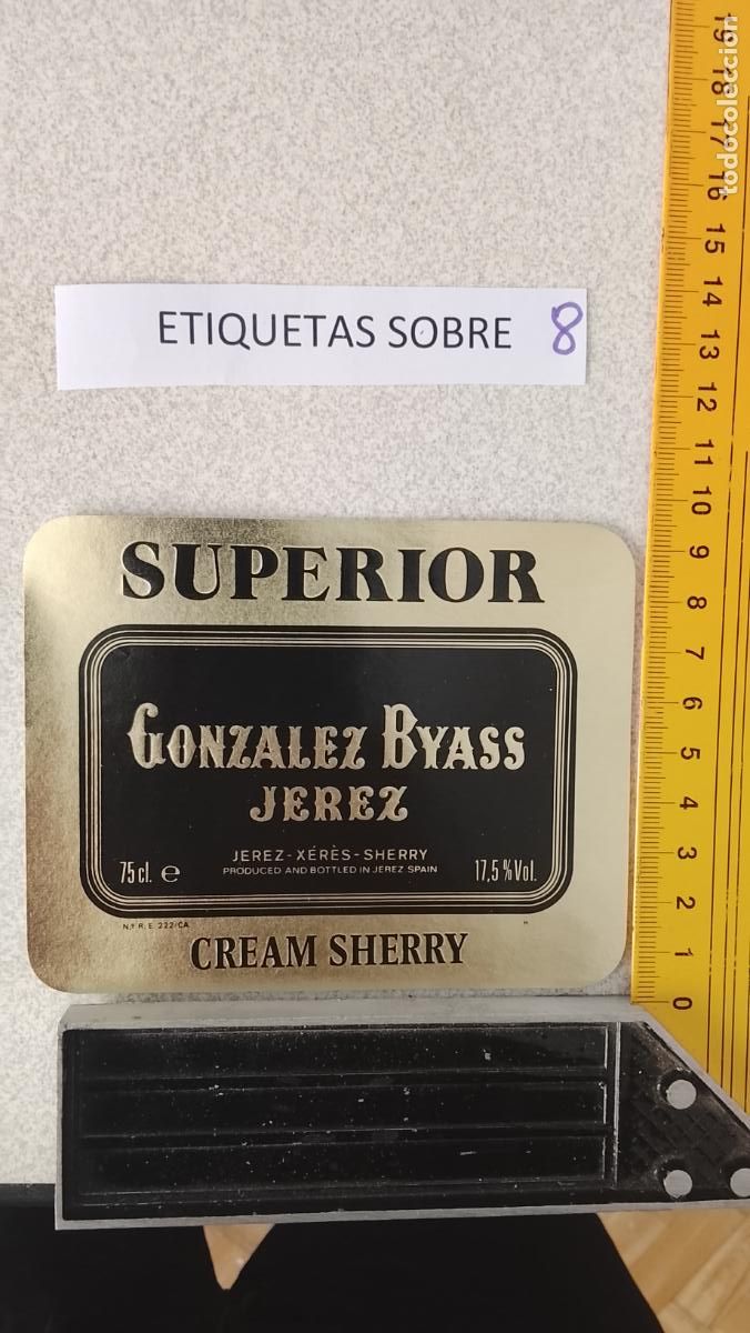 Etiquetas antiguas: HAGA SU OFERTA - ANTIGUA ETIQUETA DE VINOS DE JEREZ LICOR ETC OFERTAS POR LOTES MUCHAS EN MI PERFIL