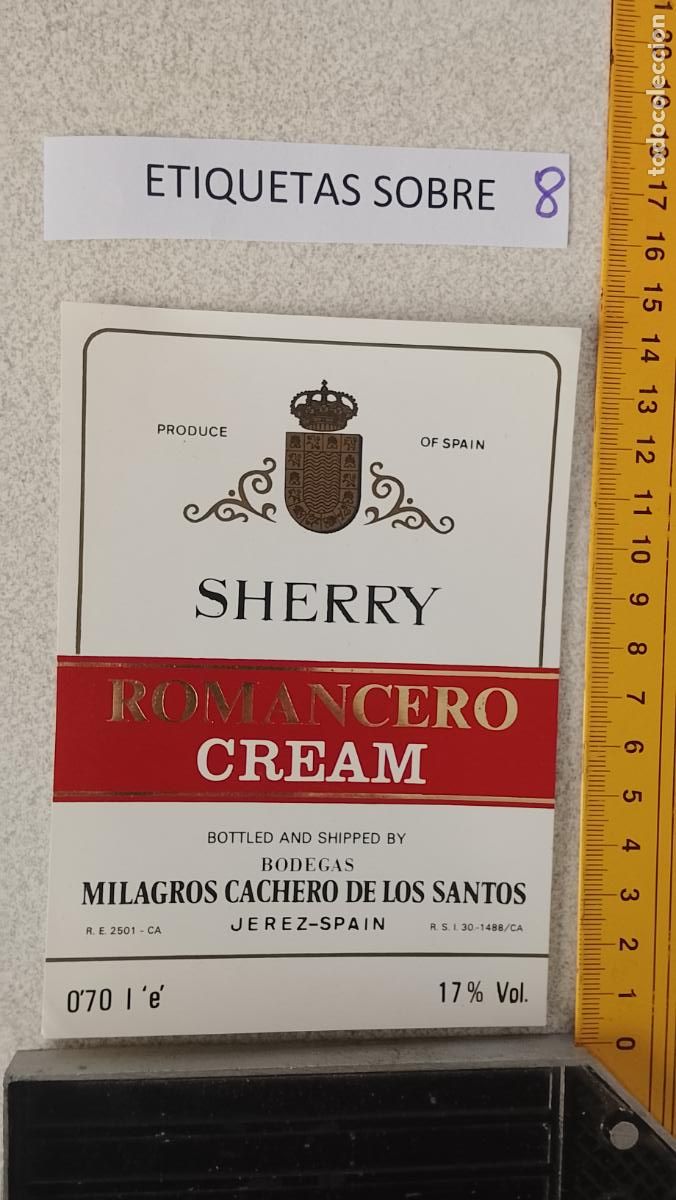 &Eacute;tiquettes anciennes: HAGA SU OFERTA - ANTIGUA ETIQUETA DE VINOS DE JEREZ LICOR ETC OFERTAS POR LOTES MUCHAS EN MI PERFIL