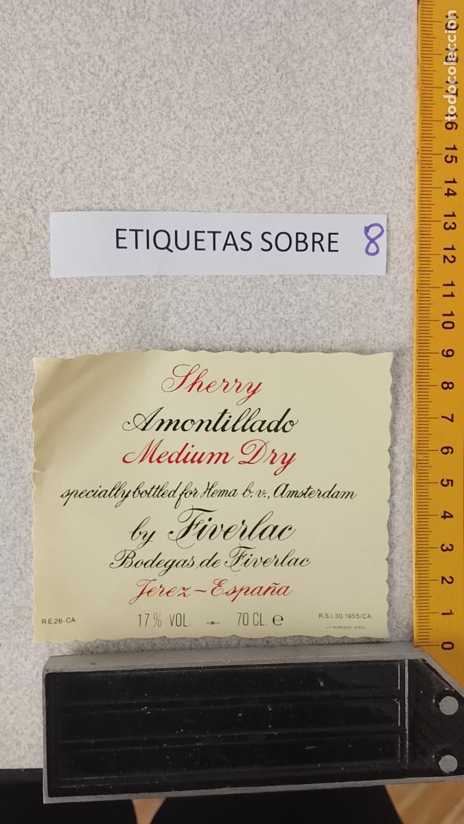 &Eacute;tiquettes anciennes: HAGA SU OFERTA - ANTIGUA ETIQUETA DE VINOS DE JEREZ LICOR ETC OFERTAS POR LOTES MUCHAS EN MI PERFIL