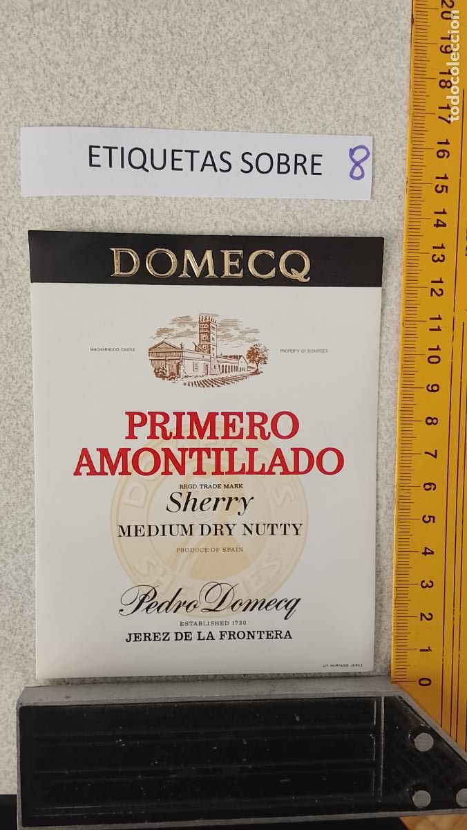 &Eacute;tiquettes anciennes: HAGA SU OFERTA - ANTIGUA ETIQUETA DE VINOS DE JEREZ LICOR ETC OFERTAS POR LOTES MUCHAS EN MI PERFIL