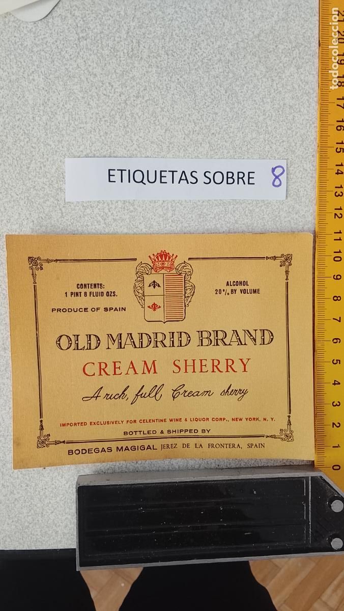 Etichette antiche: HAGA SU OFERTA - ANTIGUA ETIQUETA DE VINOS DE JEREZ LICOR ETC OFERTAS POR LOTES MUCHAS EN MI PERFIL