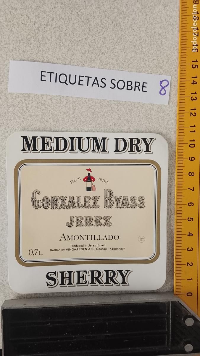 Etiquetas antiguas: HAGA SU OFERTA - ANTIGUA ETIQUETA DE VINOS DE JEREZ LICOR ETC OFERTAS POR LOTES MUCHAS EN MI PERFIL