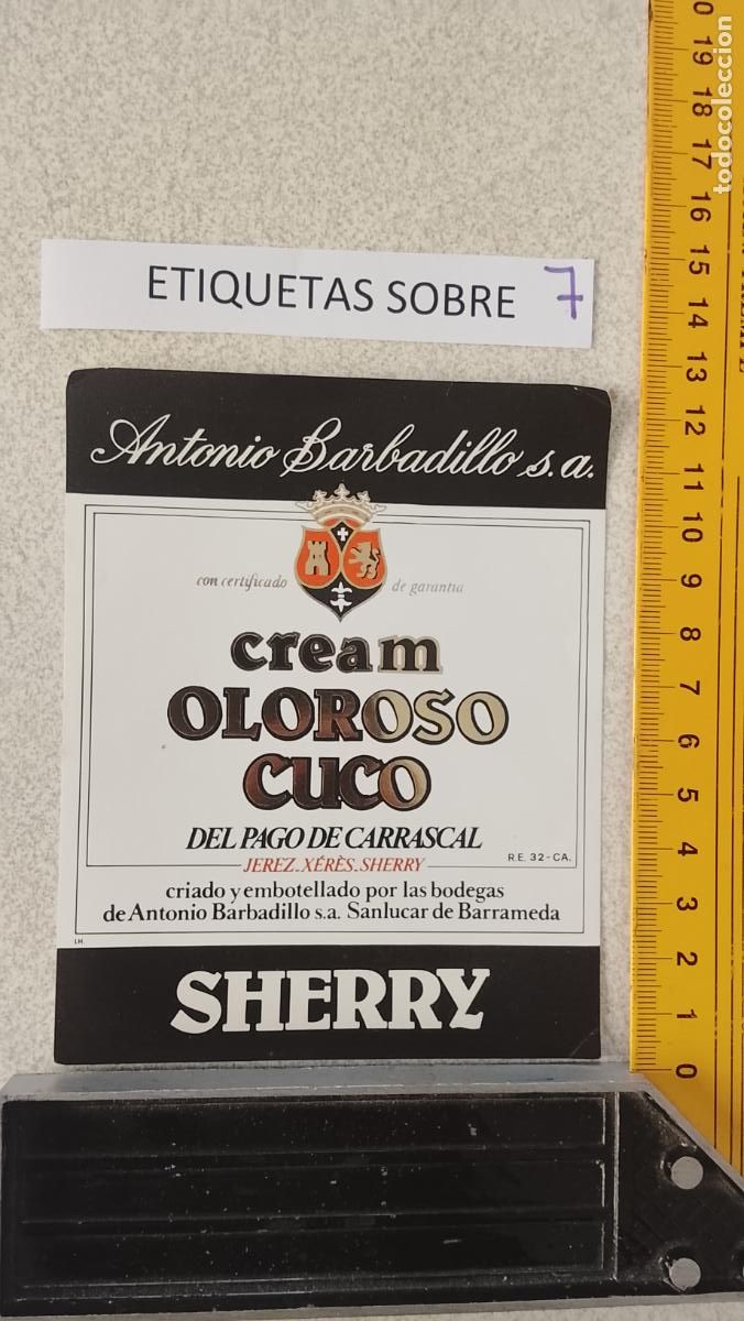 Etiquetas antiguas: HAGA SU OFERTA - ANTIGUA ETIQUETA DE VINOS DE JEREZ LICOR ETC OFERTAS POR LOTES MUCHAS EN MI PERFIL