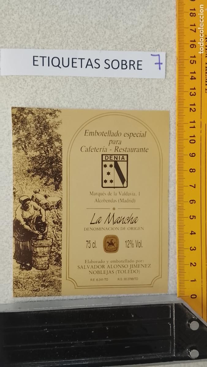 Etiquetas antiguas: HAGA SU OFERTA - ANTIGUA ETIQUETA DE VINOS DE JEREZ LICOR ETC OFERTAS POR LOTES MUCHAS EN MI PERFIL