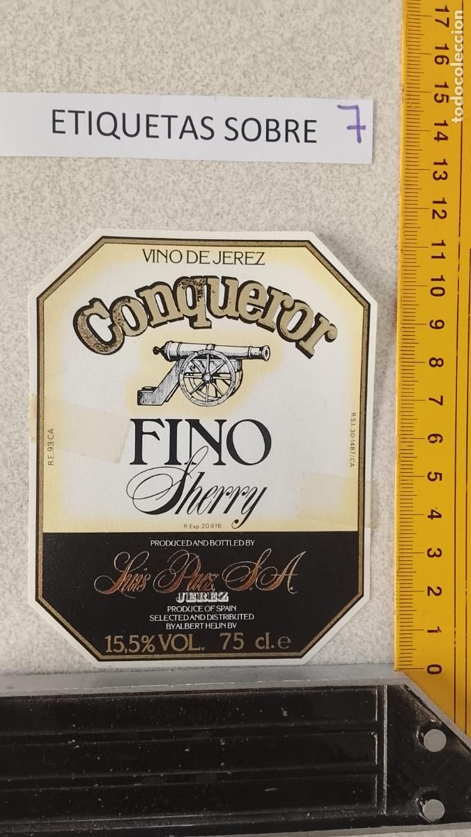 Etiquetas antiguas: HAGA SU OFERTA - ANTIGUA ETIQUETA DE VINOS DE JEREZ LICOR ETC OFERTAS POR LOTES MUCHAS EN MI PERFIL