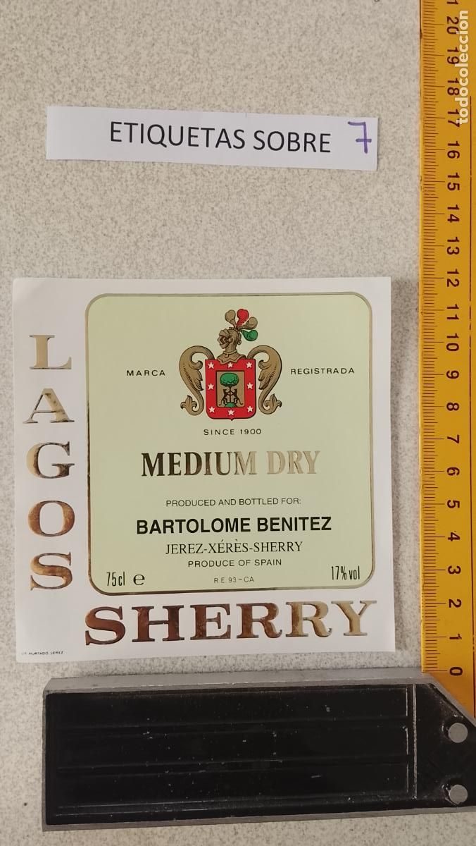 Etiquetas antiguas: HAGA SU OFERTA - ANTIGUA ETIQUETA DE VINOS DE JEREZ LICOR ETC OFERTAS POR LOTES MUCHAS EN MI PERFIL