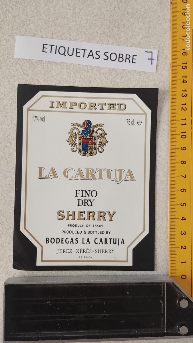 Etiquetas antiguas: HAGA SU OFERTA - ANTIGUA ETIQUETA DE VINOS DE JEREZ LICOR ETC OFERTAS POR LOTES MUCHAS EN MI PERFIL