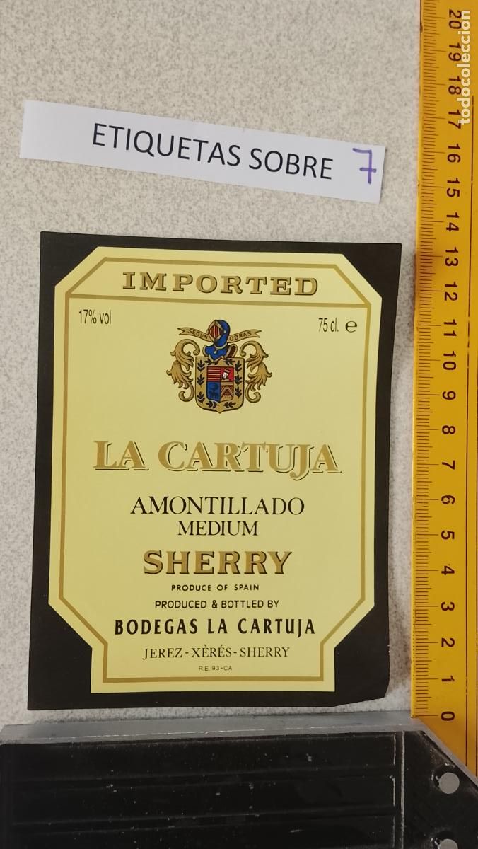 Etiquetas antiguas: HAGA SU OFERTA - ANTIGUA ETIQUETA DE VINOS DE JEREZ LICOR ETC OFERTAS POR LOTES MUCHAS EN MI PERFIL