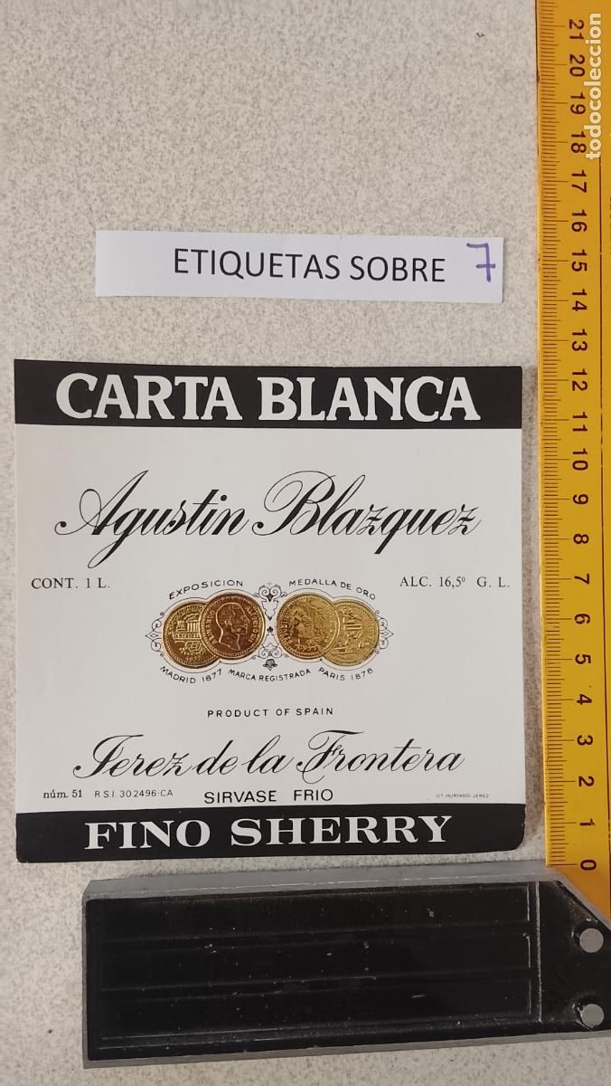 Etiquetas antiguas: HAGA SU OFERTA - ANTIGUA ETIQUETA DE VINOS DE JEREZ LICOR ETC OFERTAS POR LOTES MUCHAS EN MI PERFIL