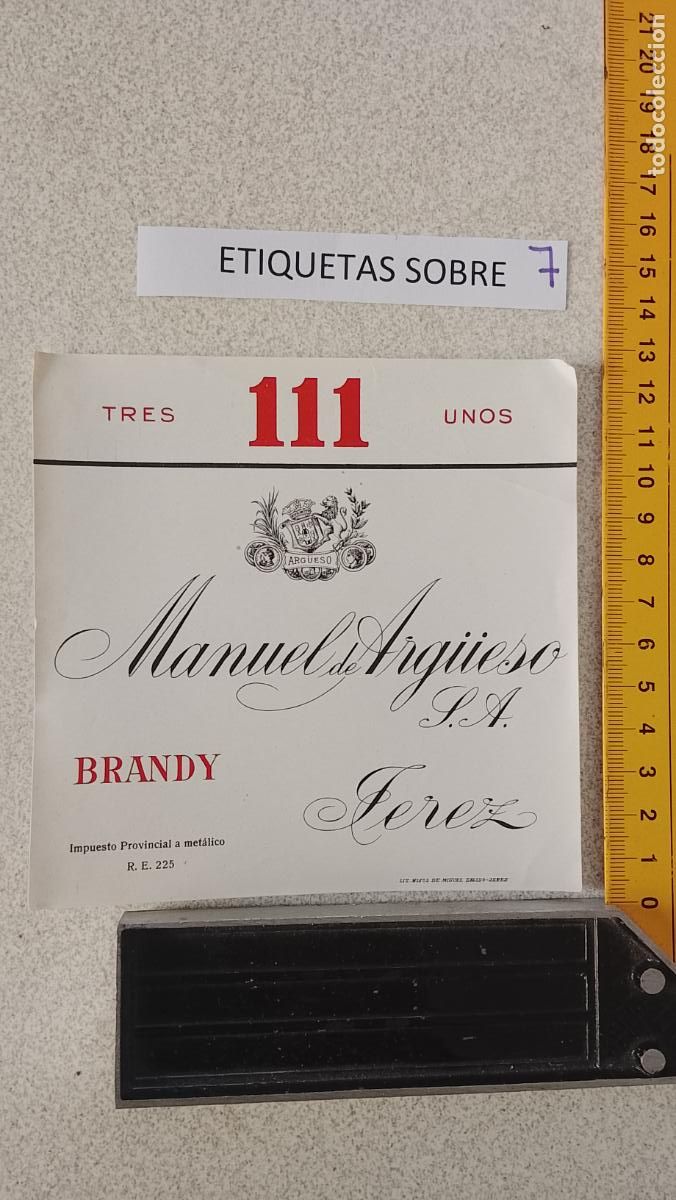 Etiquetas antiguas: HAGA SU OFERTA - ANTIGUA ETIQUETA DE VINOS DE JEREZ LICOR ETC OFERTAS POR LOTES MUCHAS EN MI PERFIL