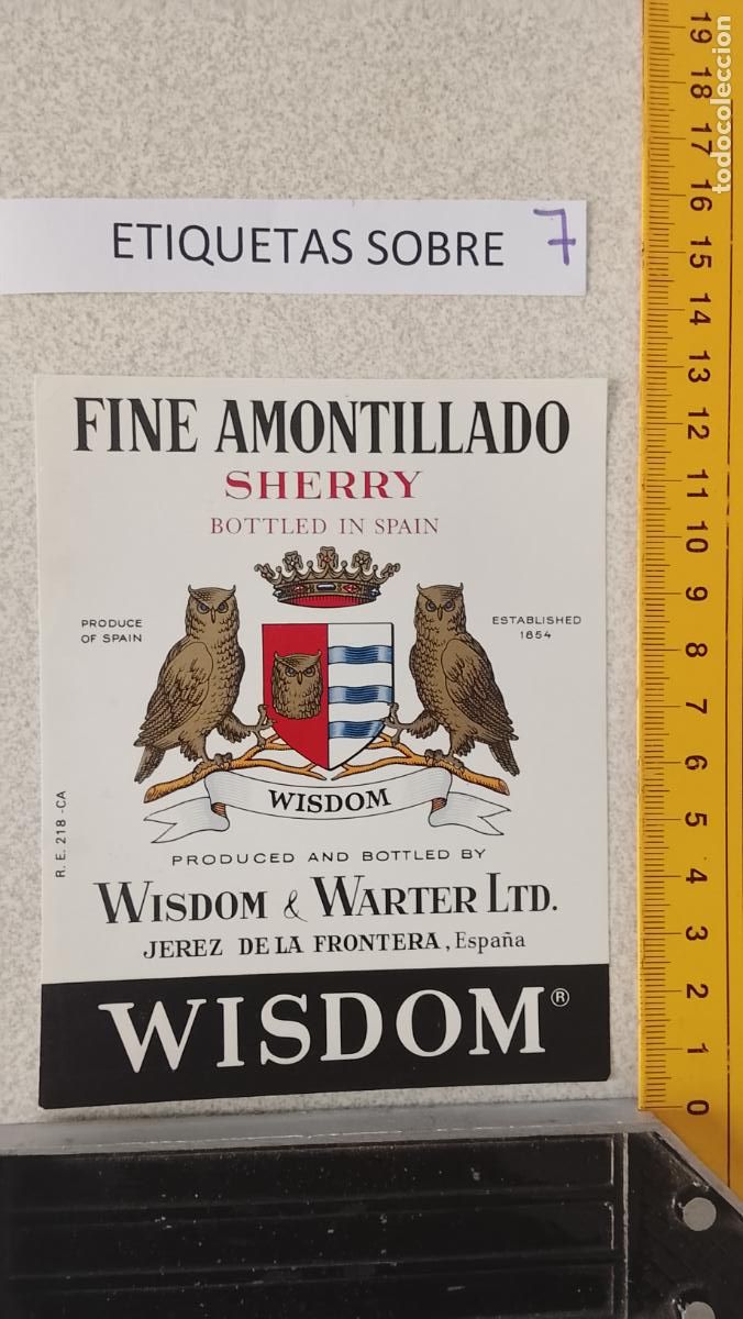 Etiquetas antiguas: HAGA SU OFERTA - ANTIGUA ETIQUETA DE VINOS DE JEREZ LICOR ETC OFERTAS POR LOTES MUCHAS EN MI PERFIL