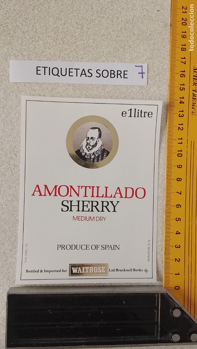 Etiquetas antiguas: HAGA SU OFERTA - ANTIGUA ETIQUETA DE VINOS DE JEREZ LICOR ETC OFERTAS POR LOTES MUCHAS EN MI PERFIL