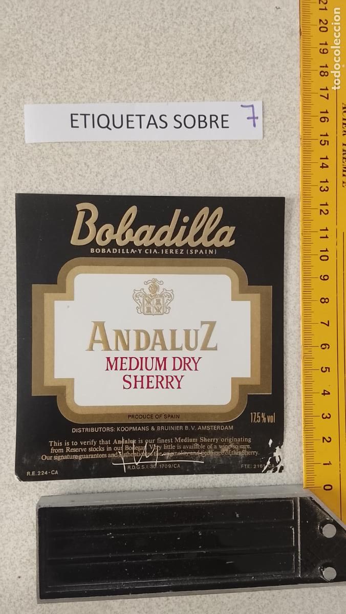 Etiquetas antiguas: HAGA SU OFERTA - ANTIGUA ETIQUETA DE VINOS DE JEREZ LICOR ETC OFERTAS POR LOTES MUCHAS EN MI PERFIL