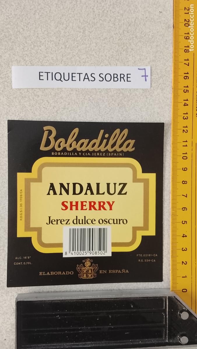 Etiquetas antiguas: HAGA SU OFERTA - ANTIGUA ETIQUETA DE VINOS DE JEREZ LICOR ETC OFERTAS POR LOTES MUCHAS EN MI PERFIL