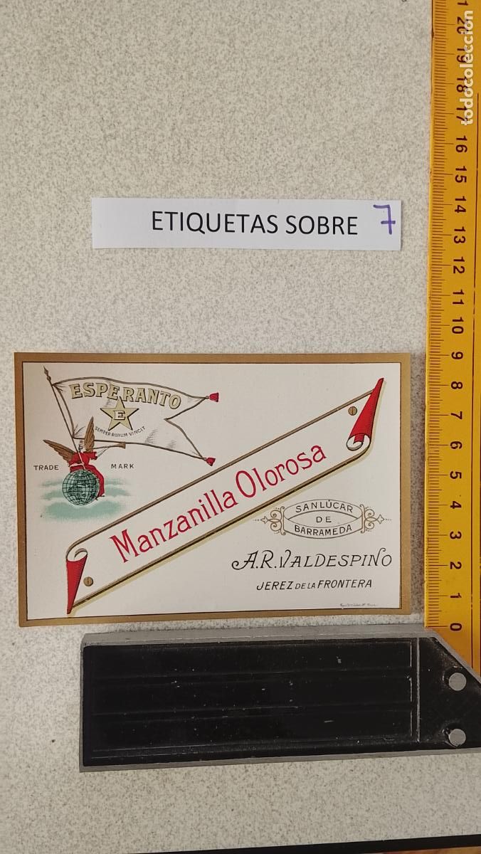 Etiquetas antiguas: HAGA SU OFERTA - ANTIGUA ETIQUETA DE VINOS DE JEREZ LICOR ETC OFERTAS POR LOTES MUCHAS EN MI PERFIL