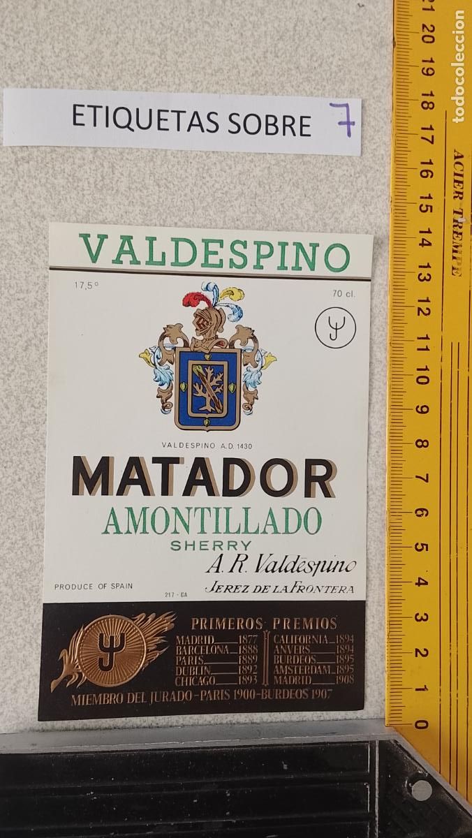 Etiquetas antiguas: HAGA SU OFERTA - ANTIGUA ETIQUETA DE VINOS DE JEREZ LICOR ETC OFERTAS POR LOTES MUCHAS EN MI PERFIL