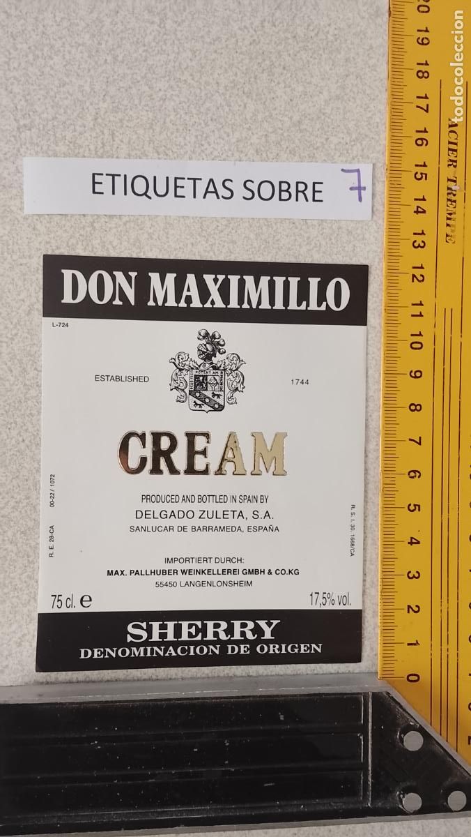 Etiquetas antiguas: HAGA SU OFERTA - ANTIGUA ETIQUETA DE VINOS DE JEREZ LICOR ETC OFERTAS POR LOTES MUCHAS EN MI PERFIL
