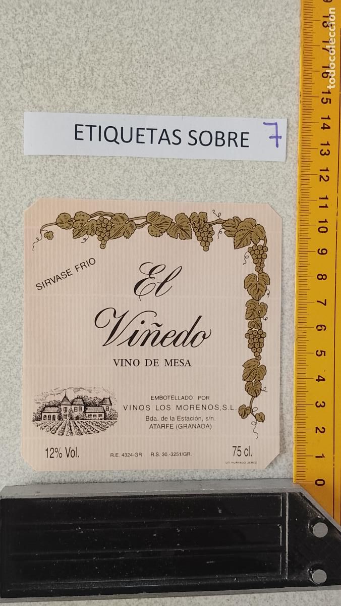Etiquetas antiguas: HAGA SU OFERTA - ANTIGUA ETIQUETA DE VINOS DE JEREZ LICOR ETC OFERTAS POR LOTES MUCHAS EN MI PERFIL