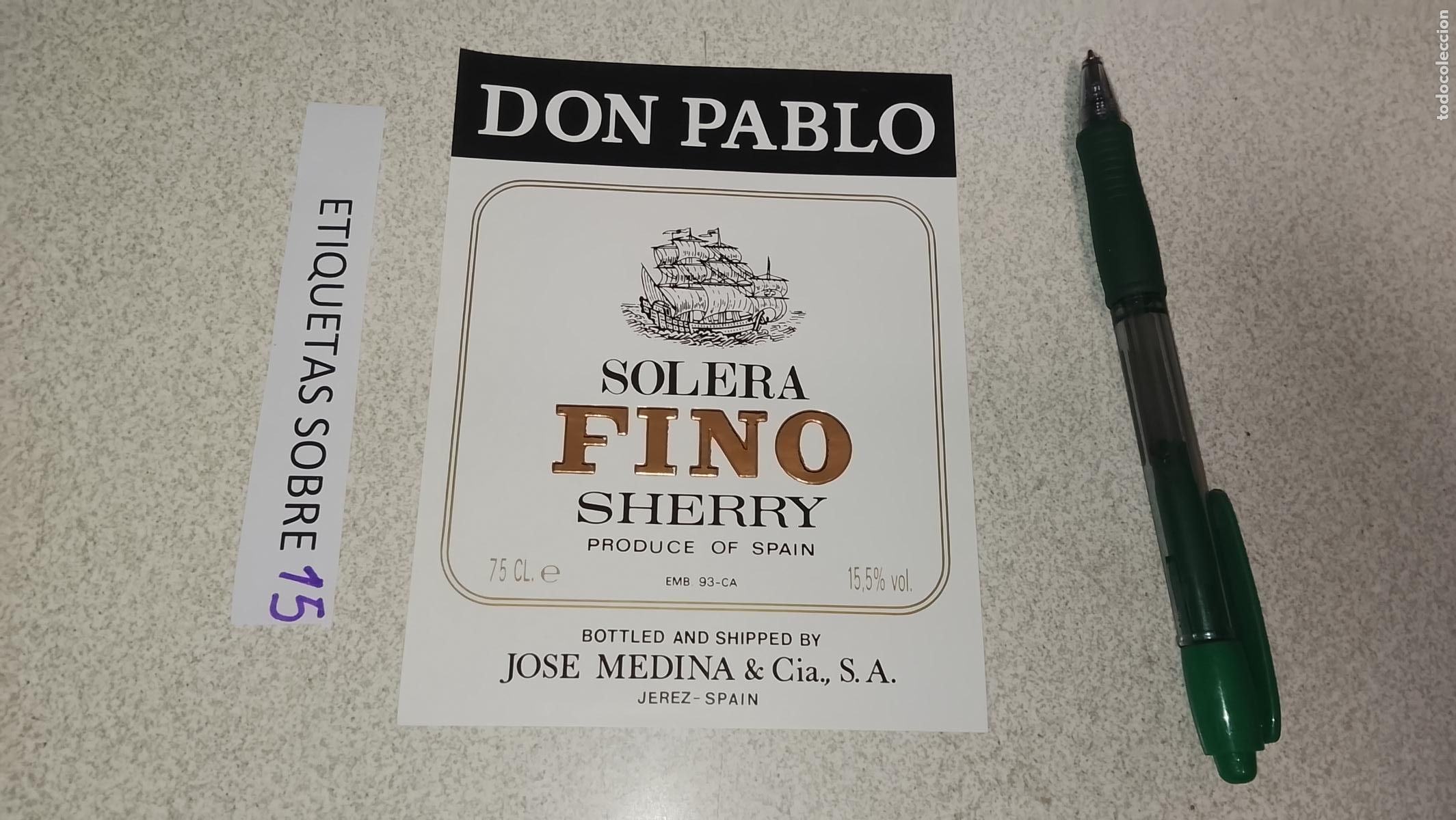 Etiquetas antiguas: HAGA SU OFERTA - ANTIGUA ETIQUETA DE VINOS DE JEREZ LICOR ETC OFERTAS POR LOTES MUCHAS EN MI PERFIL