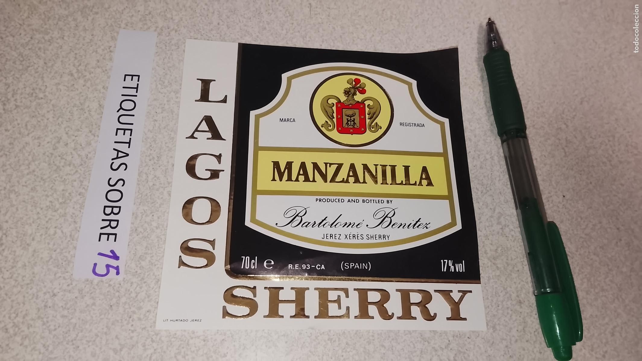 Etiquetas antiguas: HAGA SU OFERTA - ANTIGUA ETIQUETA DE VINOS DE JEREZ LICOR ETC OFERTAS POR LOTES MUCHAS EN MI PERFIL