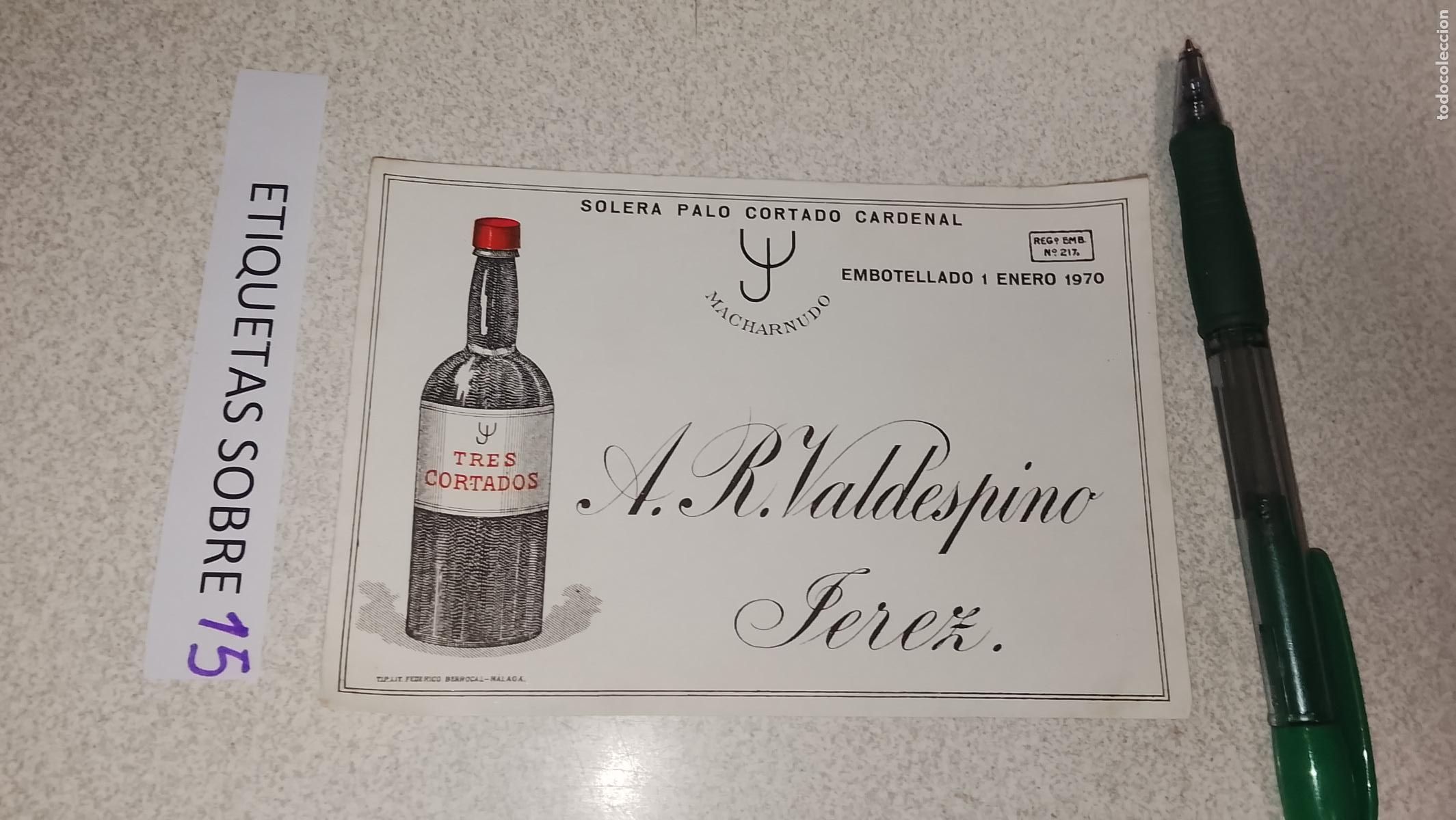 Etiquetas antiguas: HAGA SU OFERTA - ANTIGUA ETIQUETA DE VINOS DE JEREZ LICOR ETC OFERTAS POR LOTES MUCHAS EN MI PERFIL